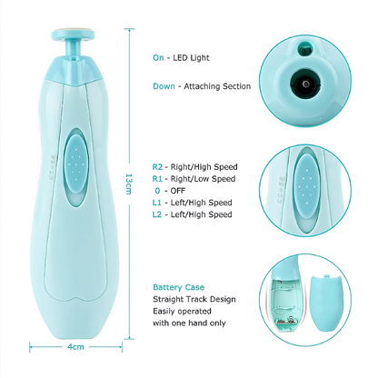 Baby Nail Trimmer with Light